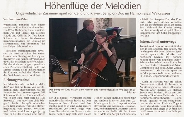 Zeitungsbericht