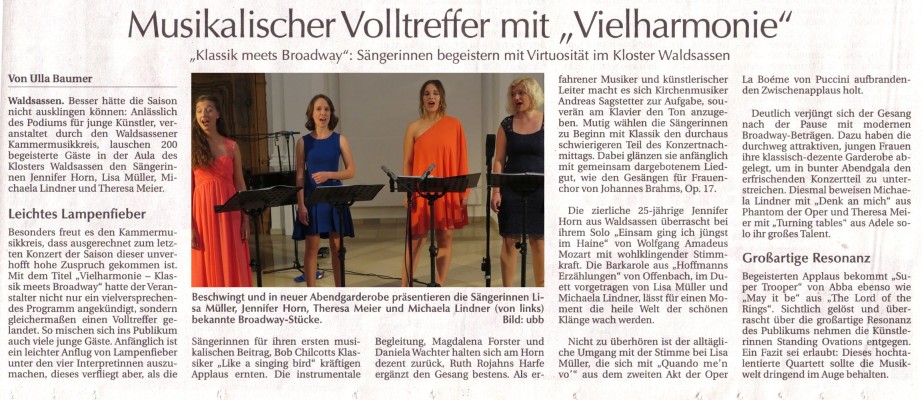 Zeitungsbericht
