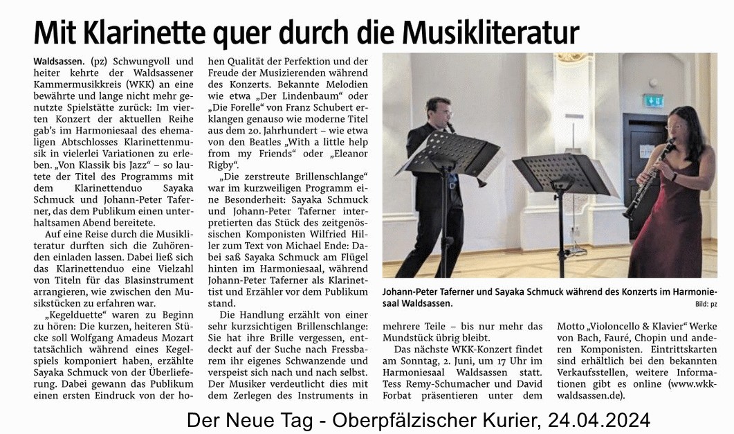 Klarinettenduo