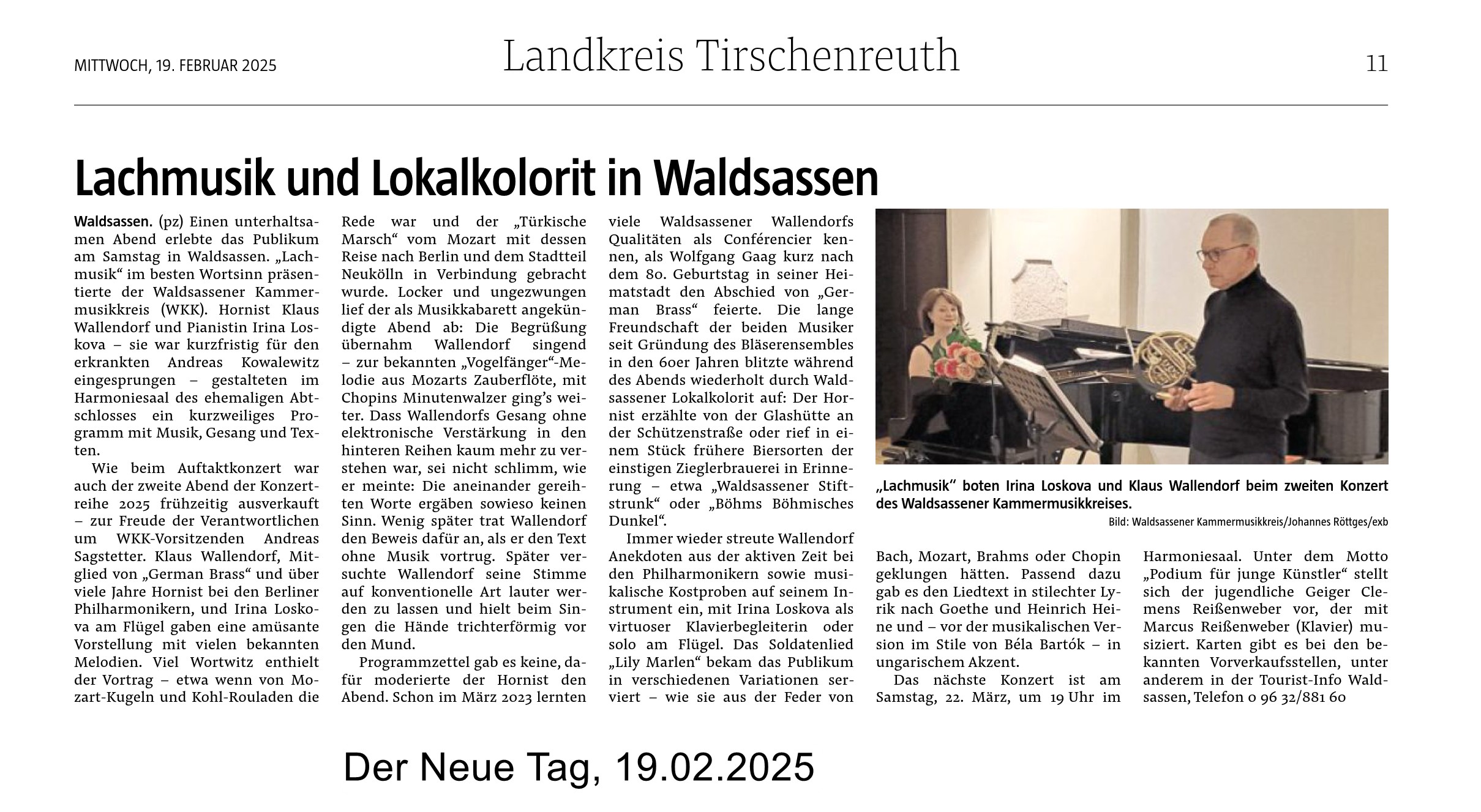 Lachmusik 